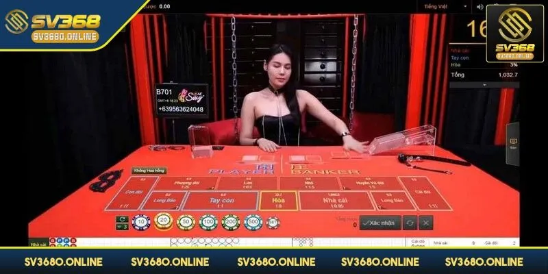 AE Sexy SV368 cung cấp nhiều bàn chơi đánh bài