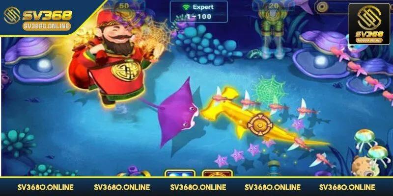 Ngư dân cần nhắm chuẩn xác con mồi