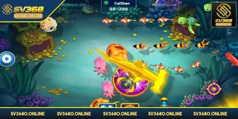 Săn cá khủng với vật phẩm phong phú