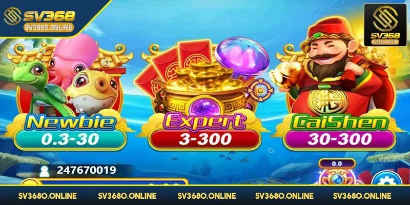 Bắn cá thần tài là một trò chơi sở hữu rất nhiều ưu điểm nổi trội