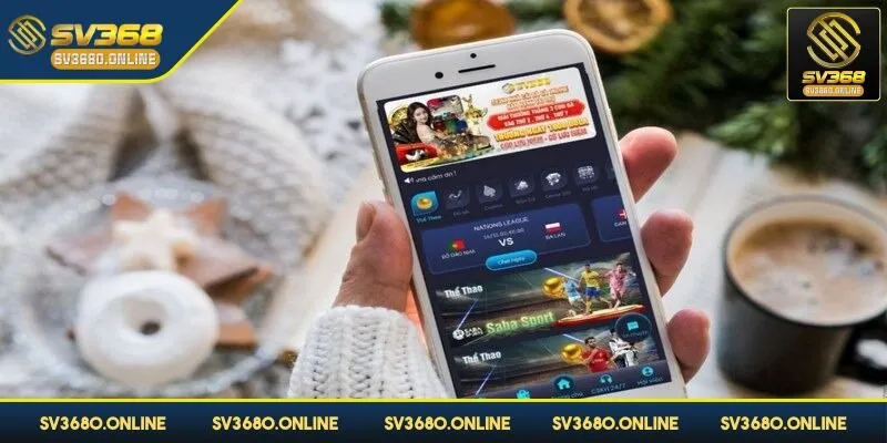 Tải app SV368 - Ứng dụng cá cược tiện lợi cho mọi bet thủ 3 Thỏa thích tham gia cá cược tiện lợi khi tải app về di động