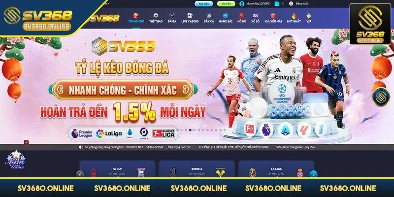 Thương hiệu SV368 cần phải nâng tầm ảnh hưởng và vị thế